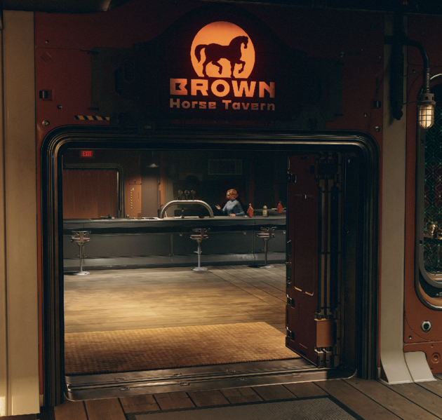 File:Brown Horse Tavern entryway.png